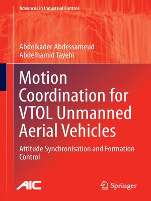 cover image of Motion Coordination for VTOL Unmanned Aerial Vehicles